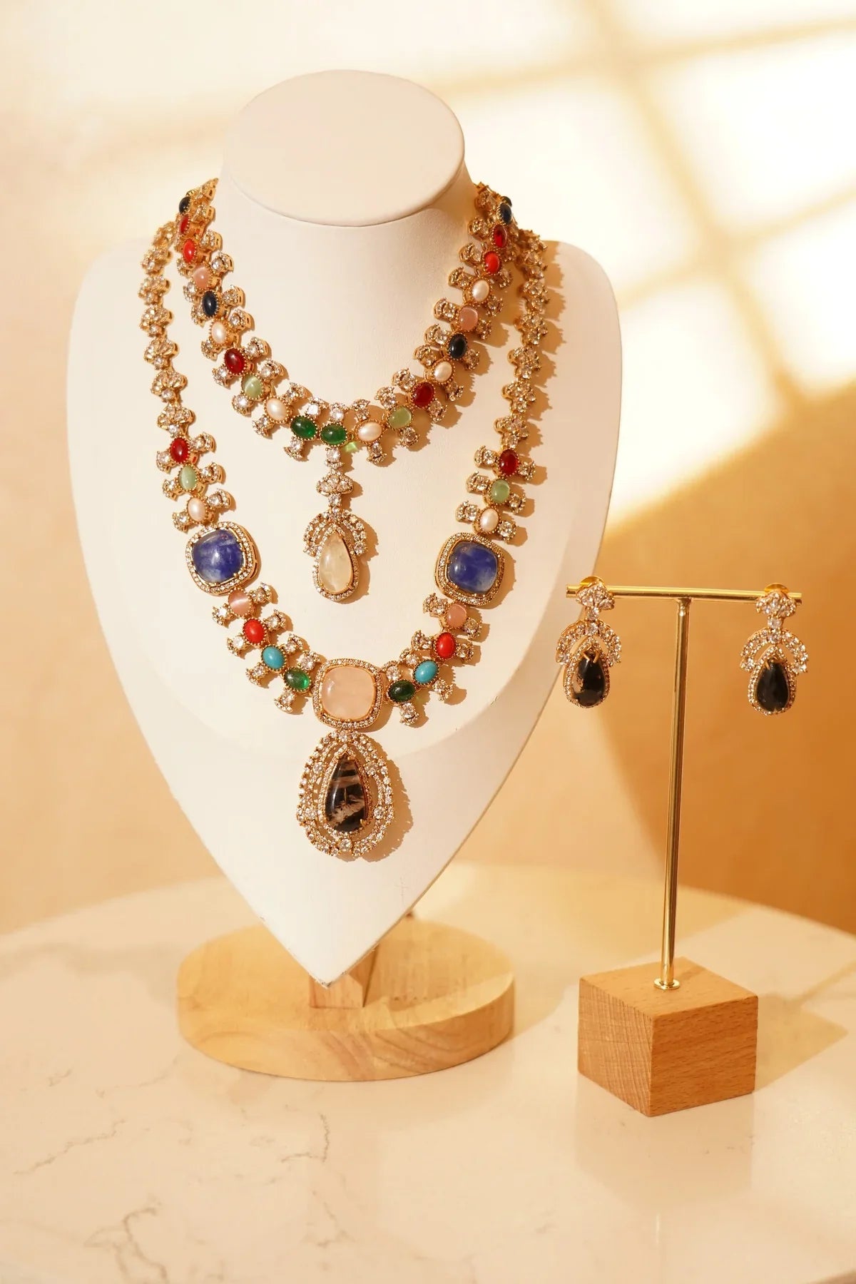Rajputana Gulab Jhumkas