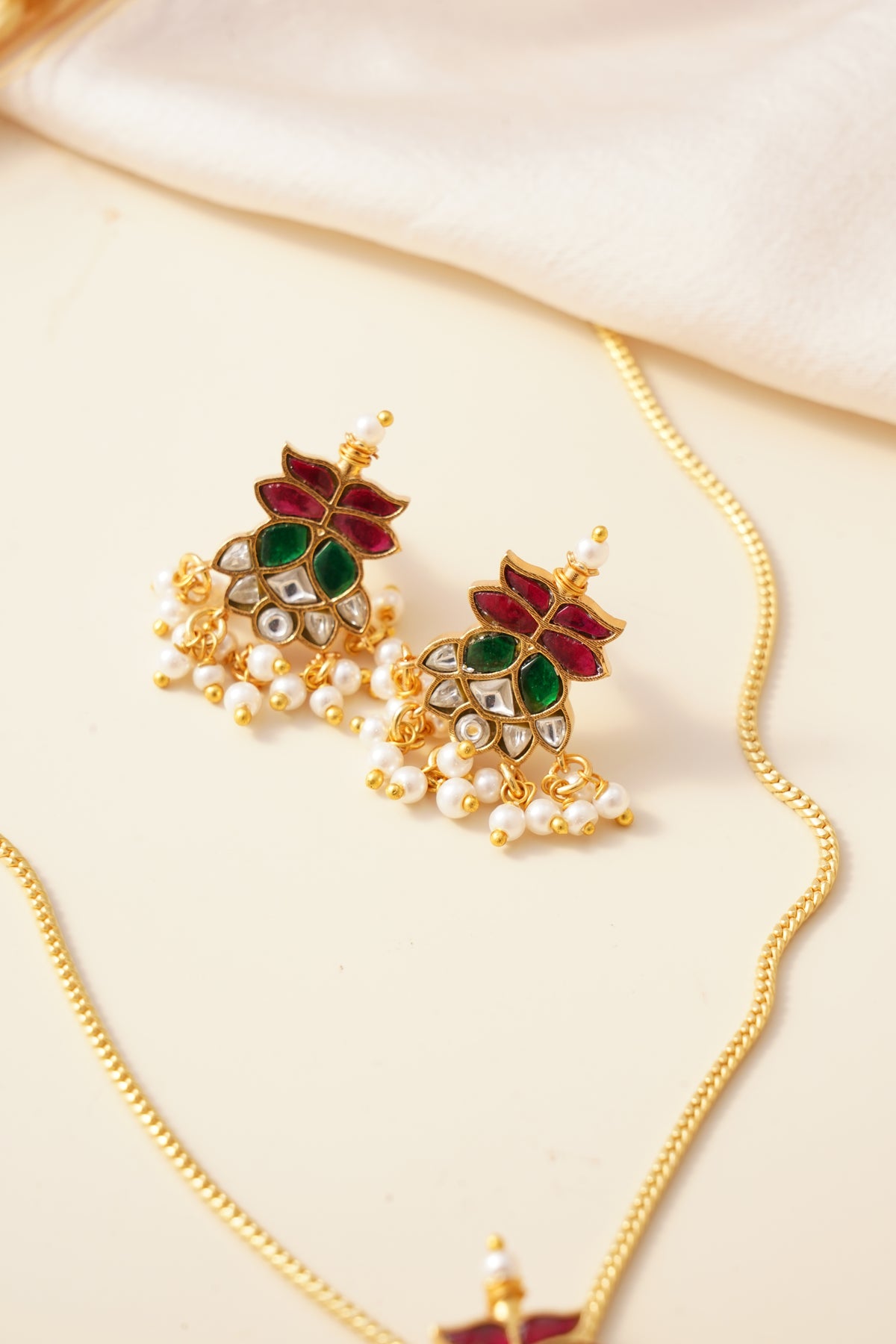 Maharani Luxe - Ruby & Emerald Set